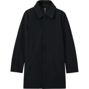 REISS LOGAN Hybrid Removable Funnel Neck Overcoat